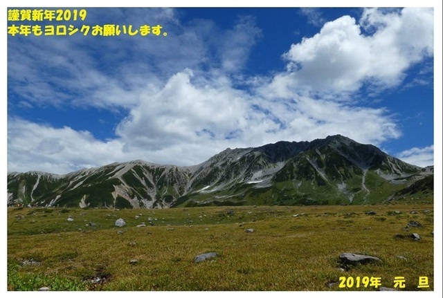 謹賀新年2019