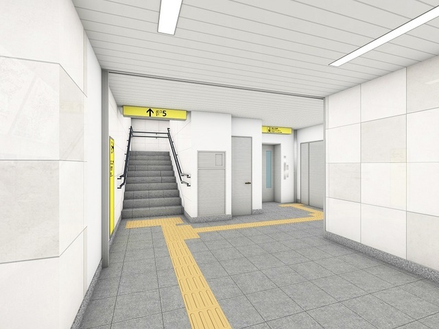 仲御徒町駅中央改札（東京メトロ提供）